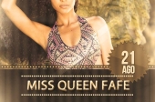 Desfile de moda para escolher MISS FAFE