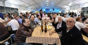 Restaurantes satisfeitos com êxito do festival
