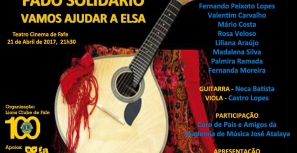 Fado solidário para ajudar a Elsa