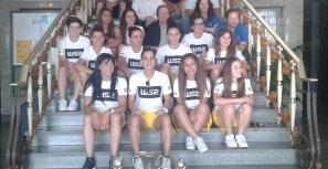 GNA-Futsal Feminino recebido no Salão Nobre