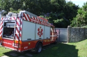 Roubou carro de bombeiros para fugir de Barcelos
