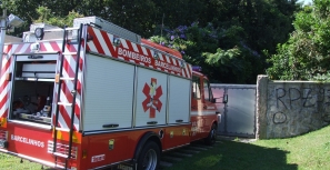 Roubou carro de bombeiros para fugir de Barcelos