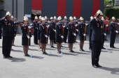 Bombeiros receberam presentes em dia do 124º aniversário