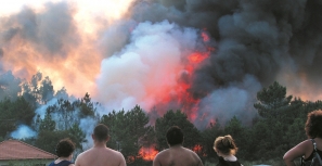Preventiva para incendiária apanhada em flagrante