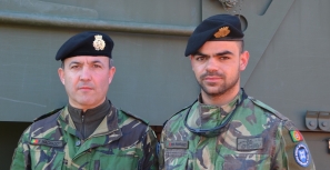Militares fafenses a caminho do Kosovo